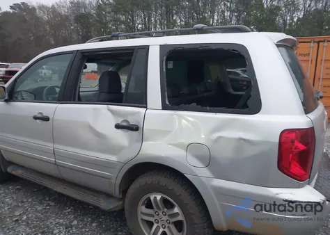 2005 Honda Pilot Ex-L z USA, uszkodzony, nr VIN 2HKYF18785H537640